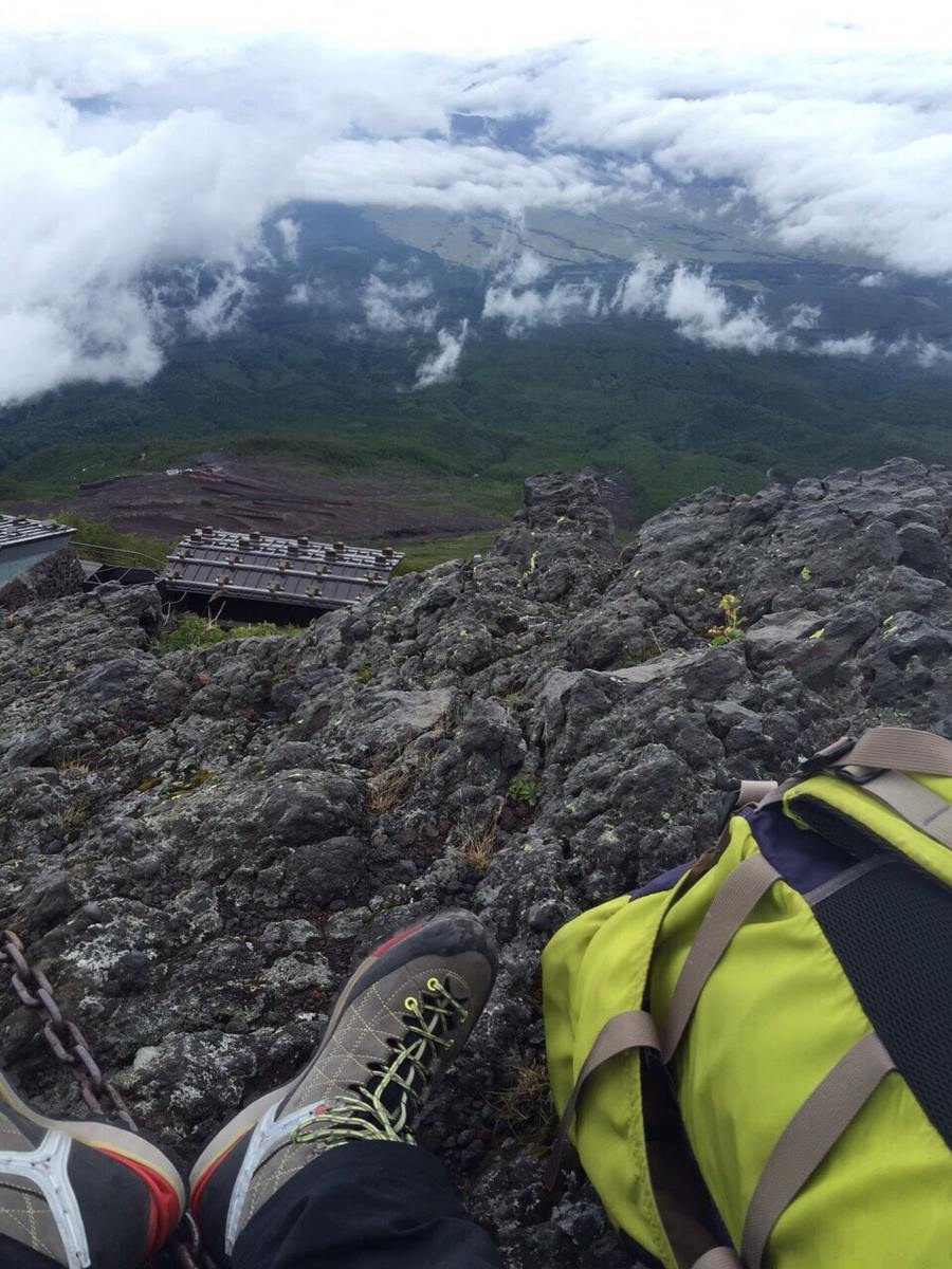 趣味の登山で富士山アタック